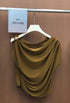 Wide Cowl Neck Design Top